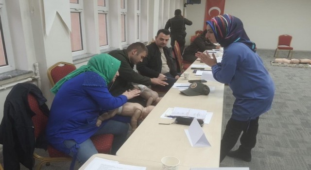 Ormancılar ilk yardım eğitimi aldı