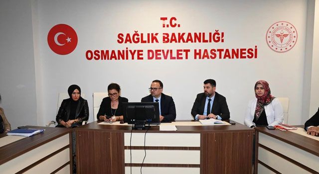 Osmaniye Devlet Hastanesinde Kalite Değerlendirme Toplantısı Gerçekleştirildi