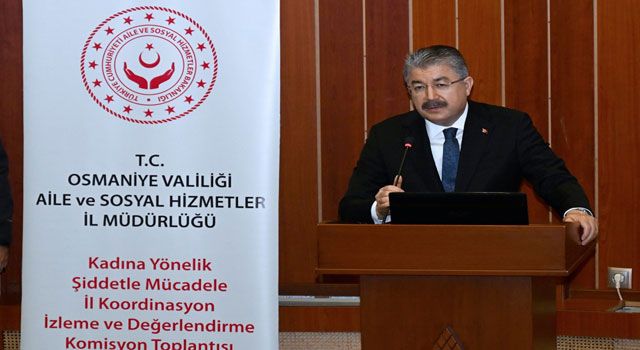 Osmaniye'de Kadına Yönelik Şiddetle Mücadele Toplantısı Yapıldı