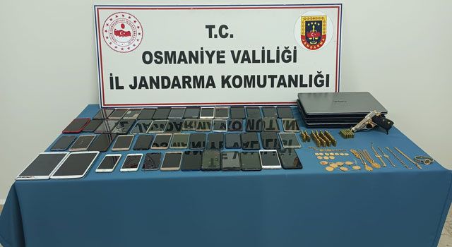 Osmaniye'de Nitelikli Hırsızlık ve Silah Operasyonu