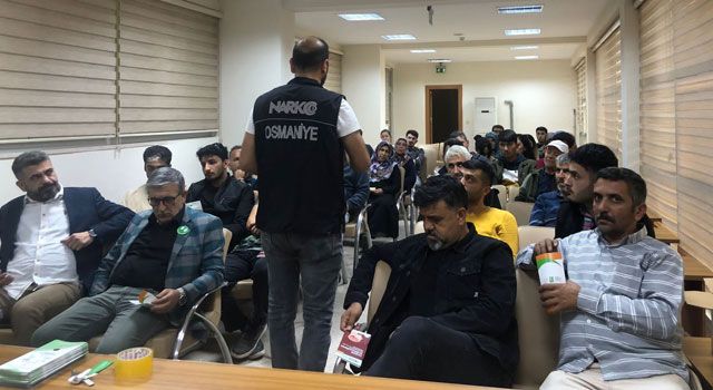Osmaniye'de Uyuşturucu ile Mücadele Eğitimleri Devam Ediyor