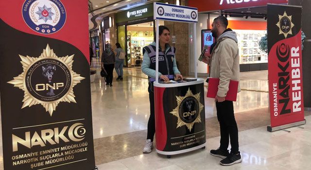 Osmaniye'de Uyuşturucuyla Mücadele Çalışmaları Devam Ediyor