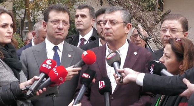 Özel ve İmamoğlu, Göçer’in Ailesini Ziyaret Etti