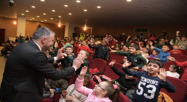 Pursaklarda çocuklar sanatla iç içe