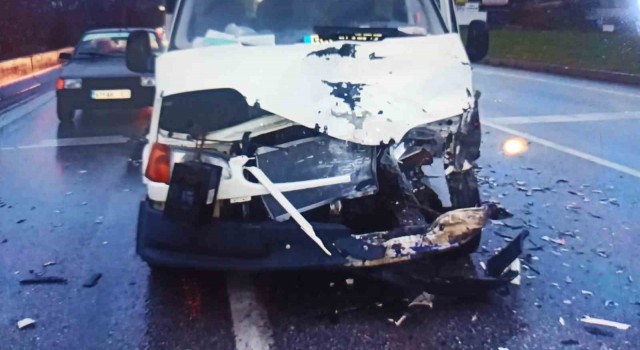 Samsunda zincirleme trafik kazası: 3 yaralı