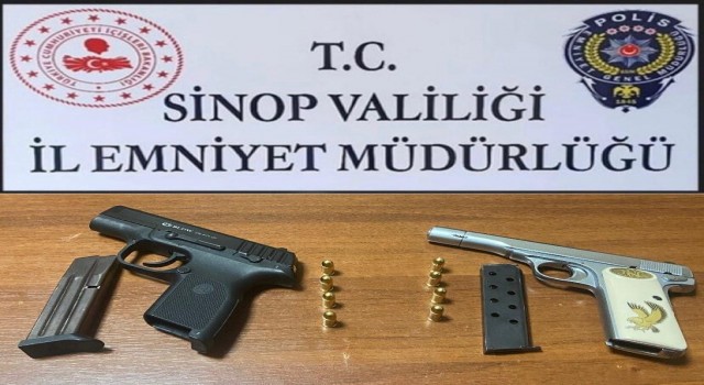 Sinopta genel güvenliği bozan şahıslar yakalandı