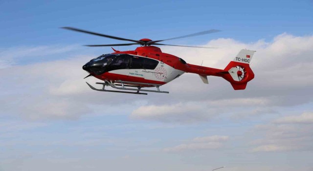 Sivas ambulans helikopterini geri istiyor