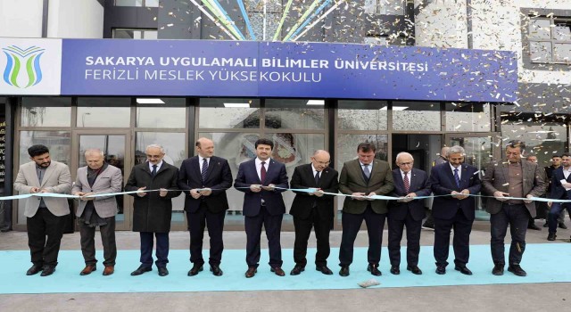 SUBÜ Ferizli MYOnun yeni binası törenle açıldı