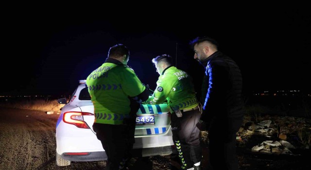 Takla atan araçtan burnu bile kanamadan çıktı