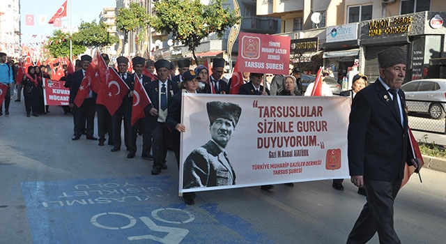 Tarsus’un düşman işgalinden kurtuluşunun 102. yıl dönümü kutlandı