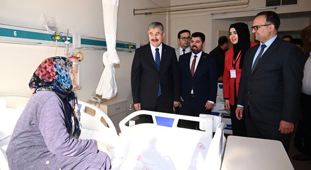 Vali Yılmaz’dan Fizik Tedavi ve Rehabilitasyon Merkezine Ziyaret