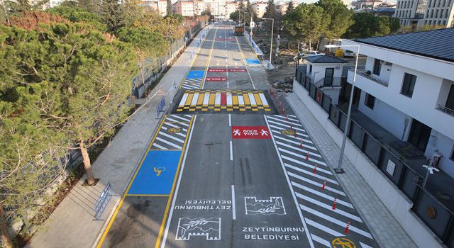 Zeytinburnu'nda cadde ve sokak yenileme çalışmaları tamamlandı