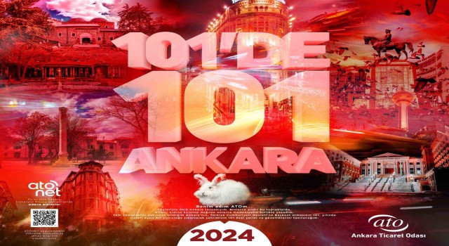 ATOdan Cumhuriyetin 101. Yılı için “101de 101 Ankara” takvimi