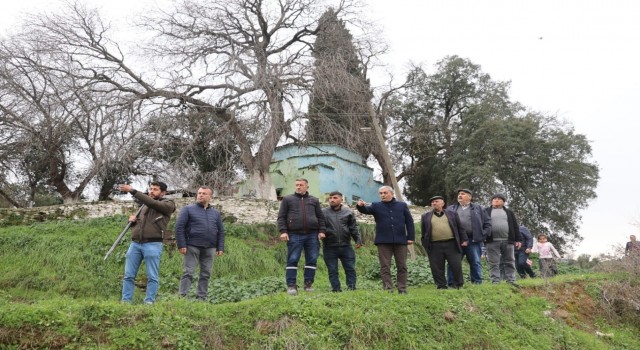 Başkan Kaplandan, Şenköyün Mezarlık soruna kalıcı çözüm