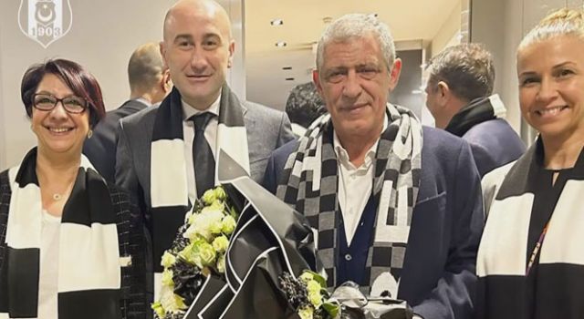 Beşiktaş'ın Yeni Teknik Direktörü Fernando Santos, İstanbul'da
