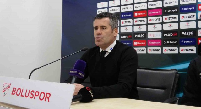 Boluspor- Bandırmaspor maçının ardından