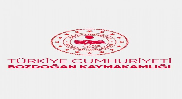 Bozdoğan Kaymakamlığı logosu yenilendi
