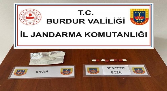 Burdurda uyuşturucu operasyonlarında 2 kişiye adli işlem yapıldı