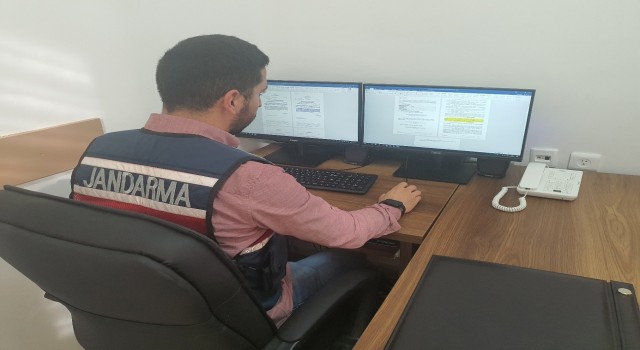 Burdurda 2023 yılında jandarma siber devriyelerinde 5 şahıs tutuklandı