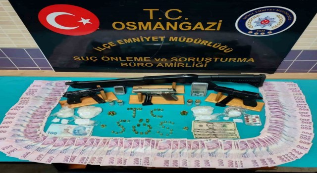 Bursa emniyetinden uyuşturucu operasyonu: 4 gözaltı