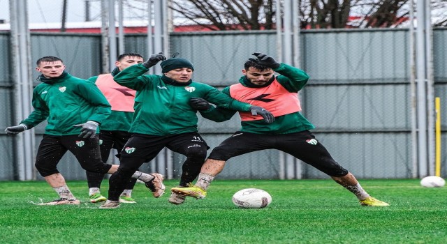Bursasporda Nazilli Belediyespor maçı hazırlıkları başladı