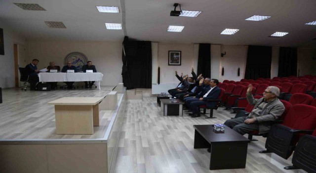 Çameli Belediye Meclis yeni yılın ilk toplantısını yaptı
