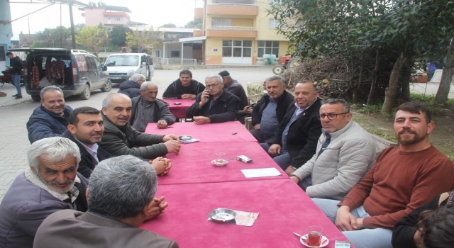 CHP Bozdoğan Belediye Başkan Adayı Özel Kavaklı Mahallesinde vatandaşlarla buluştu