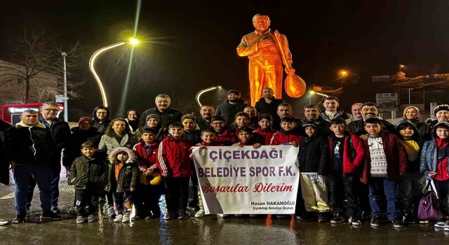 Çiçekdağı Belediyespor Antalya yolcusu