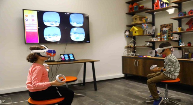 Çocuklara sanal gerçeklik oyunuyla çevre bilinci