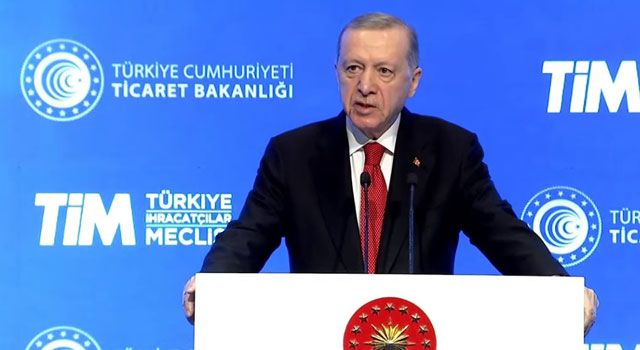 Cumhurbaşkanı Erdoğan, 2023 yılı ihracat rakamlarını açıkladı