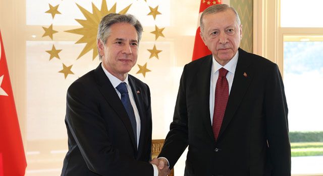 Cumhurbaşkanı Erdoğan, ABD Dışişleri Bakanını Kabul Etti