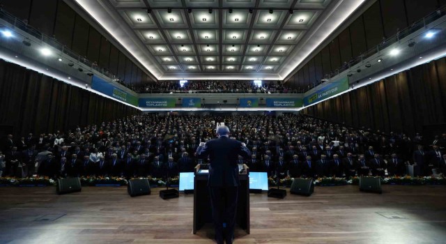 Cumhurbaşkanı Erdoğan, AK Partinin 31 Mart 2024 Mahalli İdareler Seçim Beyannamesini açıkladı (1)