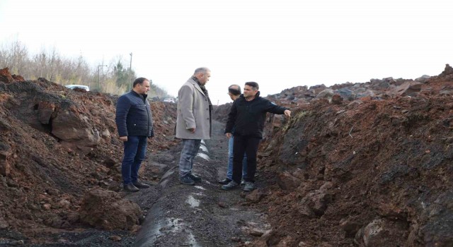 Diyarbakırda deprem konutları içme suyu projesinde çalışmalar sürüyor