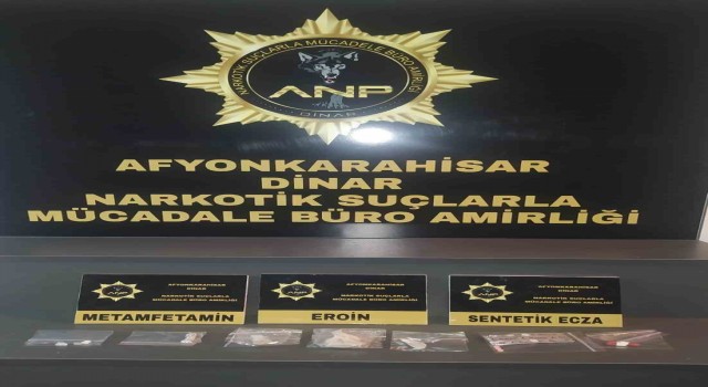 Durdurulan araçta eroin ele geçirildi