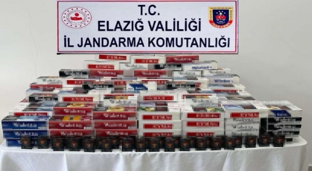 Elazığda makaron ele geçirildi