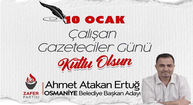 Ertuğ’dan Gazeteciler İçin “Turkuaz Oda” Projesi