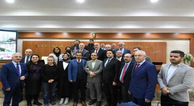Erzurum Kent Konseyinden Başkan Sekmene hayırlı olsun ziyareti
