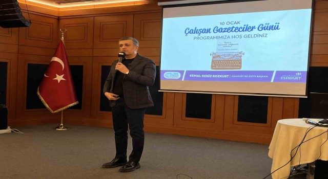 Esenyurtta 10 Ocak Çalışan Gazeteciler Günü programı düzenlendi