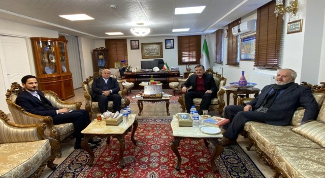 ESTP Başkanı Güvenli İran Başkonsolosunu ziyaret etti
