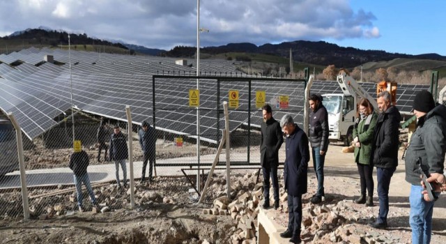 Gediz güneş enerji santrali üretim için onay aldı