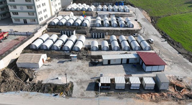 Hatay'da 2 Geçici Yaşam Alanı Tamamlandı