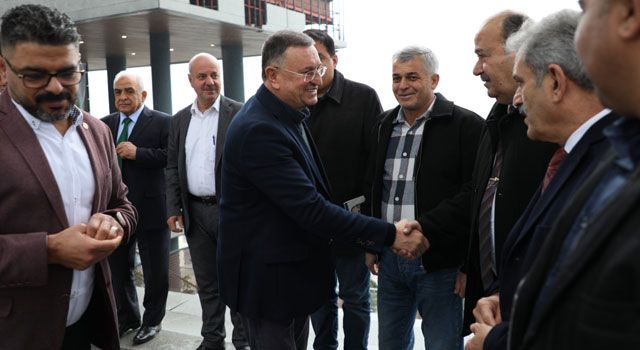 HBB Başkanı Savaş, muhtarlarla bir araya geldi