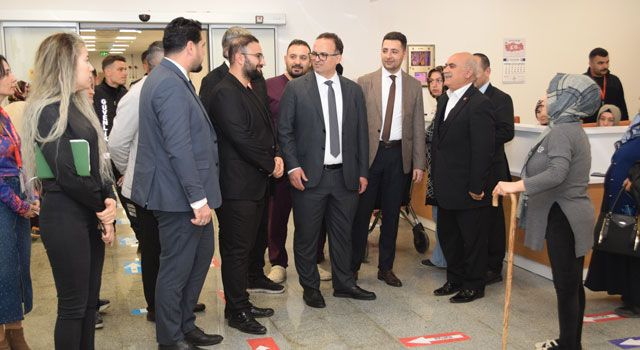İl Sağlık Müdürü Dr. Kara, Osmaniye Devlet Hastanesi’ni ziyaret etti
