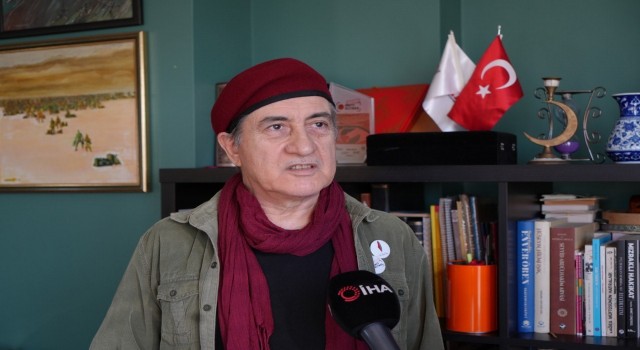 İsrailin Filistine yönelik saldırılarını çizdiği karikatürlerle anlatıyor
