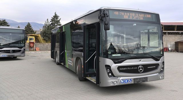 Kahramanmaraş'a 10 yeni hibrit otobüs