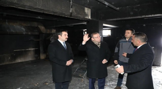 Karsta yanan kütük evin yerine yeni turistik tesis yapılacak