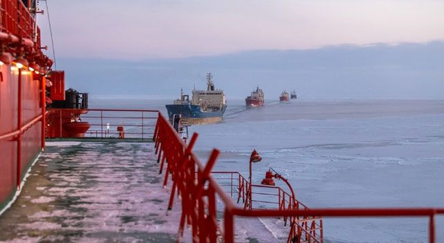 Kuzey Deniz Rotası'ndaki Kargo Trafiği 2023'te Rekor Kırdı