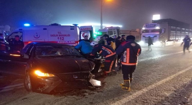 Malatya'da trafik kazası: 1 ölü, 5 yaralı