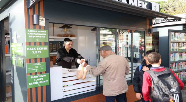 Mamrmariste Halk Büfeden 5 ayda 215 bin ekmek satışı