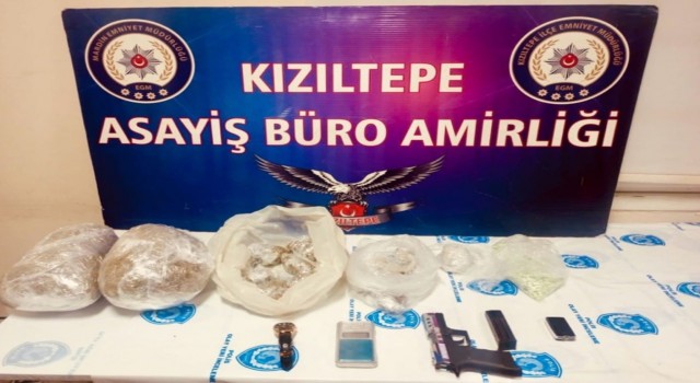 Mardinde uyuşturucu ve tabanca ele geçirildi: 1 tutuklama